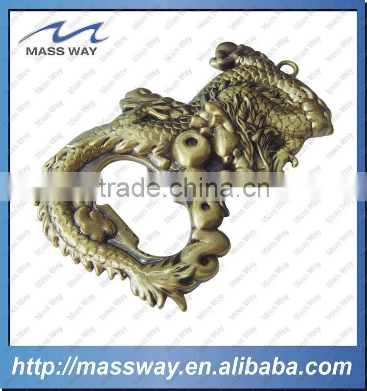 custom golf and hurley metal bottle opener keyring