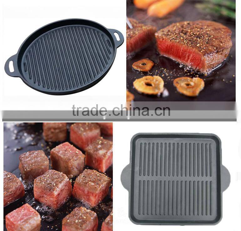 Cast iron frying pan