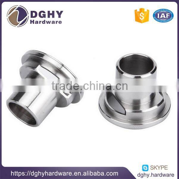 precision cnc machined brass turning parts with chrome plating