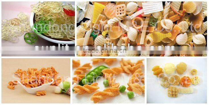 Hot sale extruded snack equipment, pellet snack machine, snack food processing line