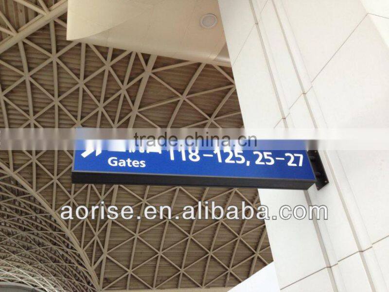 Outside double side LED lightbox