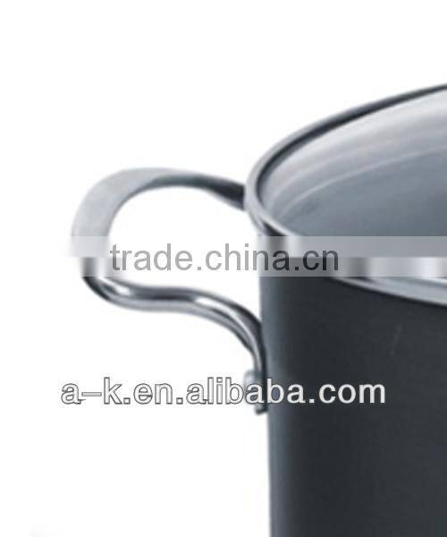 Aluminum coooking pot aluminium pot with lid