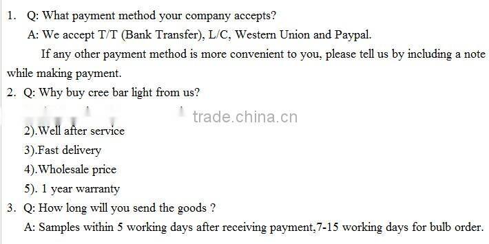 Epistar series light bar LED LYE72 3W chip light bar double row Epistar light bar