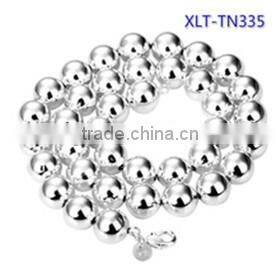 stainless steel ball chain with connectors jewelry chains metal ball chain necklace