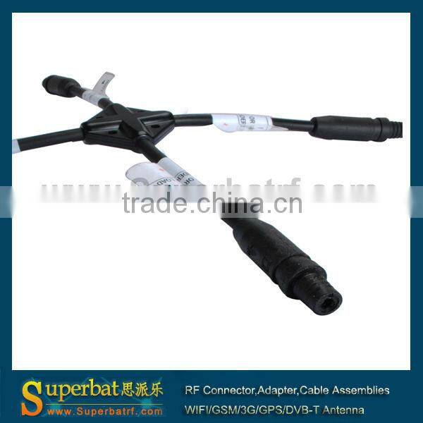 MC3 Solar Panel Cable "X" male to Three Female Branch Solar connector 5cm New Listing