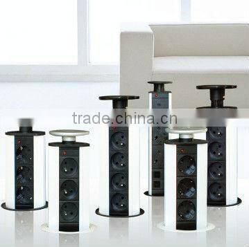 Germany Type Pop Up Desktop Socket with USB/HDMI/VGA