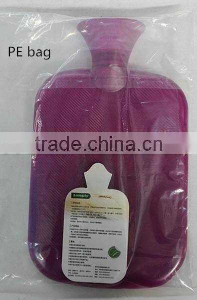 kids pink PVC hot water bottle classic design wholesale price