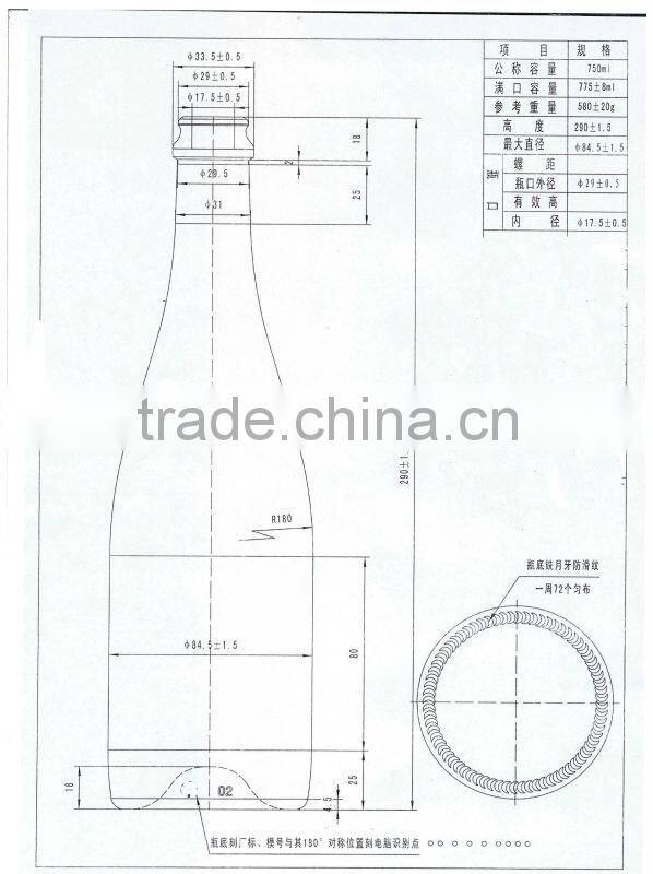 custom glass beer bottles