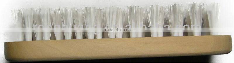 PP bristle wood cleaning brush for cloth