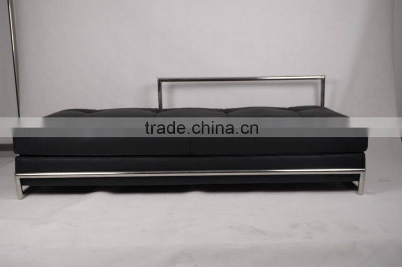 Designer furniture replica supplier genuine leather Eileen gray day bed replica