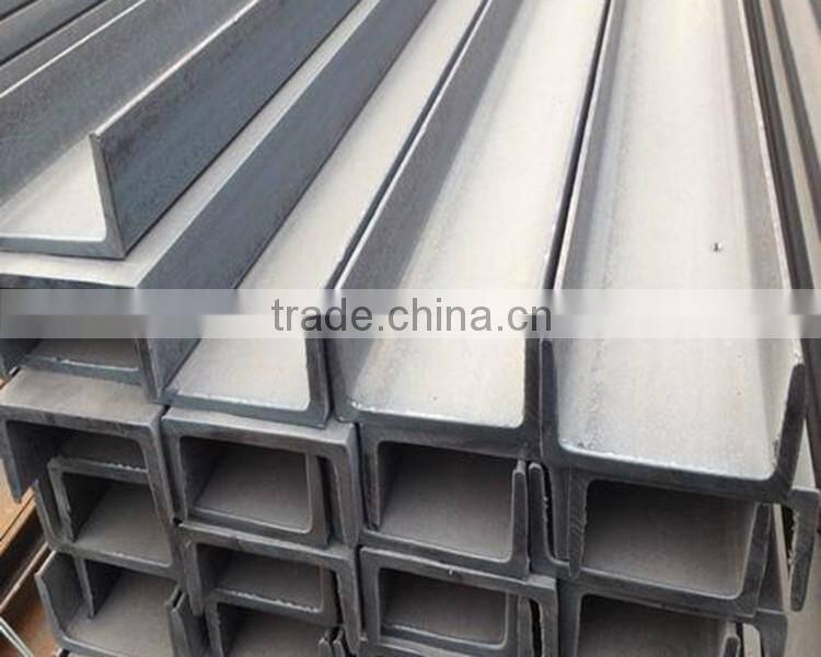 Stock 6M length galvanized steel C channel fast delivery 2 days galvanized C channel price list