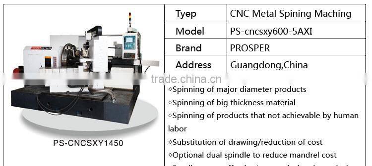 2016 hot sell High speed cnc metal spinning machine Automatic spinning Fan spinning