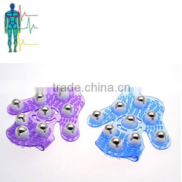 9 rolling ball magic hand massage gloves