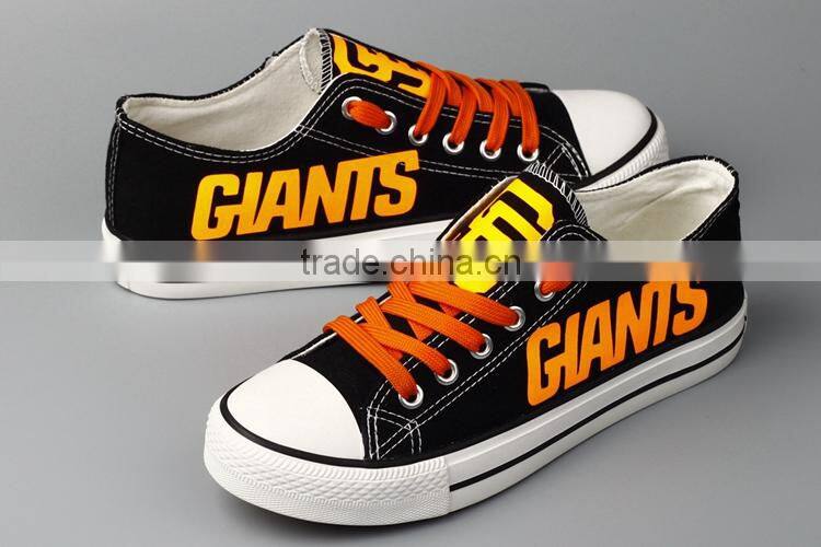 2015 hot sales high quality printed canvas shoes