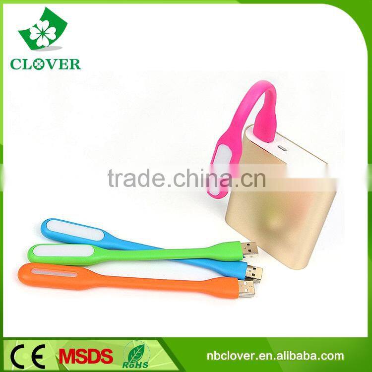 6 LED 220MA rubber led work light mini usb led light