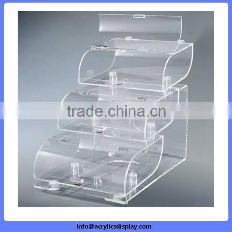China manufacture super quality cube acrylic boxes
