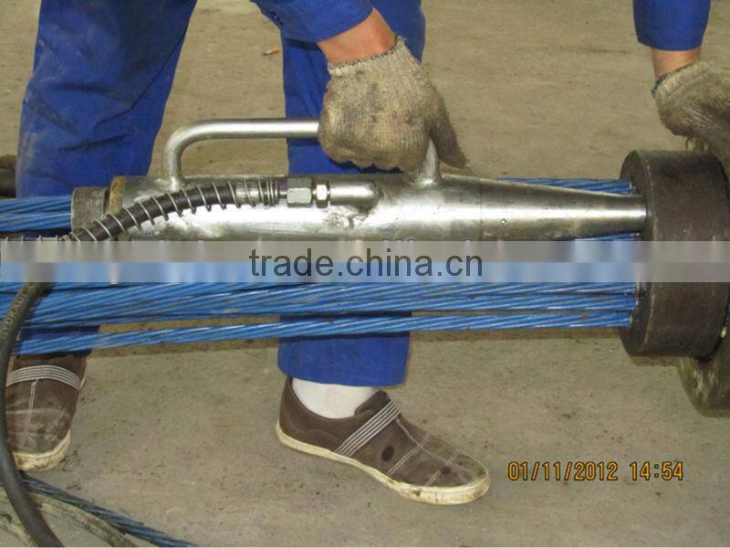 YDQ.DY220-200 type fore-cramp specia for epoxy strand tension(stretching) jack