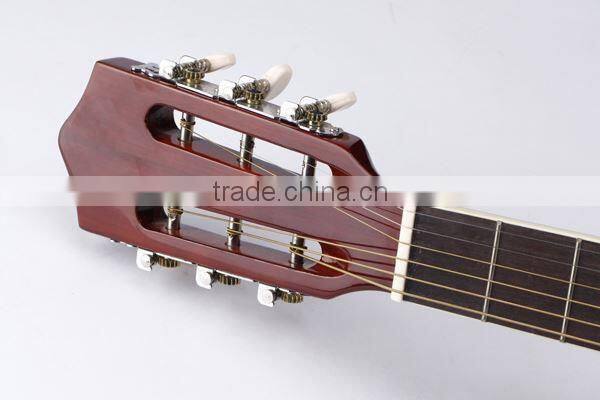39inch vintage guitar spruce acoustic electric guitar