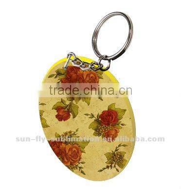 Sublimation Keychain/ Promotion Keychain/ Printable Keychain/ Advertisment Keychain/ Plastic Keychain/ Customized Keychain