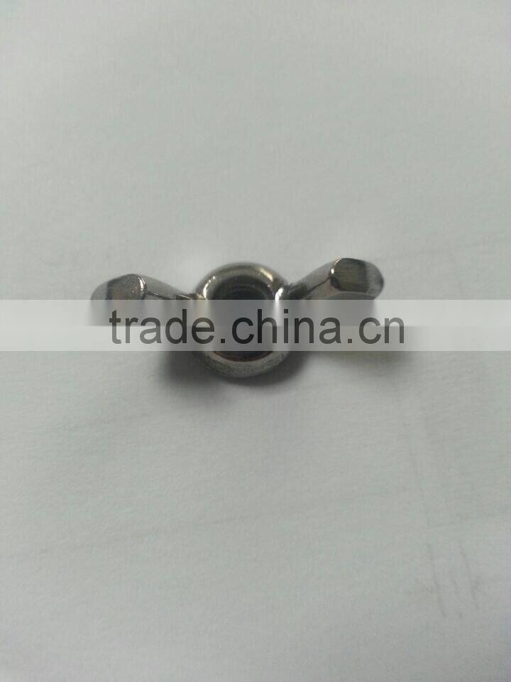 stainless steel M6 butterfly nut