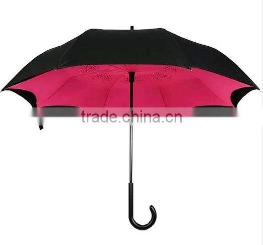 23 inch upside down umbrella with full color printing