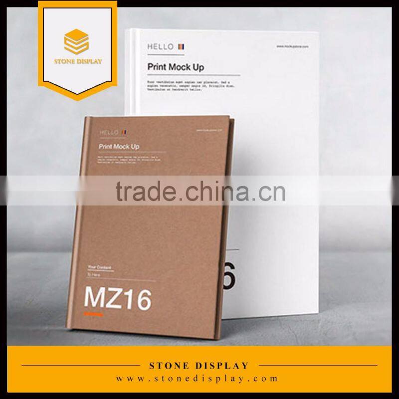 Hot-sale custom magazines/catalogs/brochures/folders book hard cover Printing