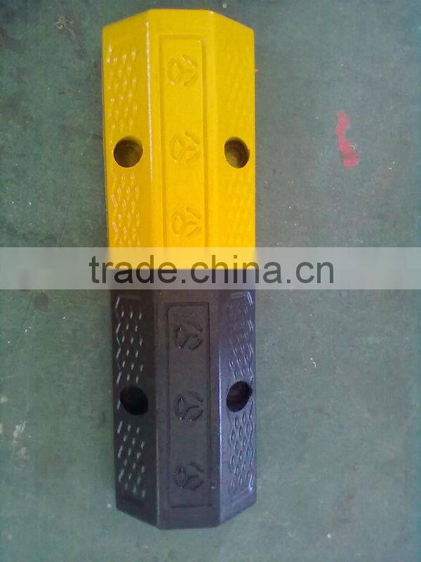 Top sale guaranteed quality car wheel stop/rubber wheel stop