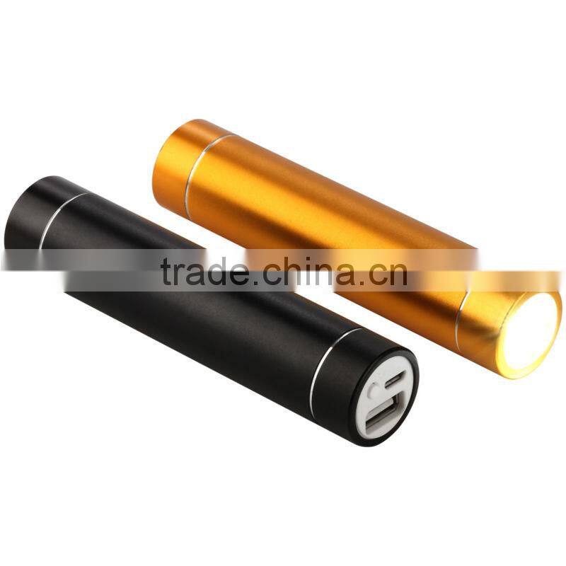 brightness portable power bank charger/universal powerbank 2600mAh