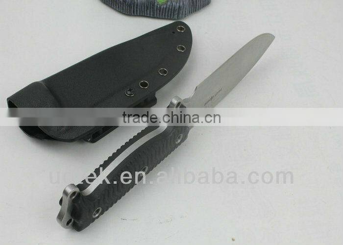 Stone-washed version BASTA Combat Knife Fighting Knife with D2 Blade + G10 Handle UDTEK01299
