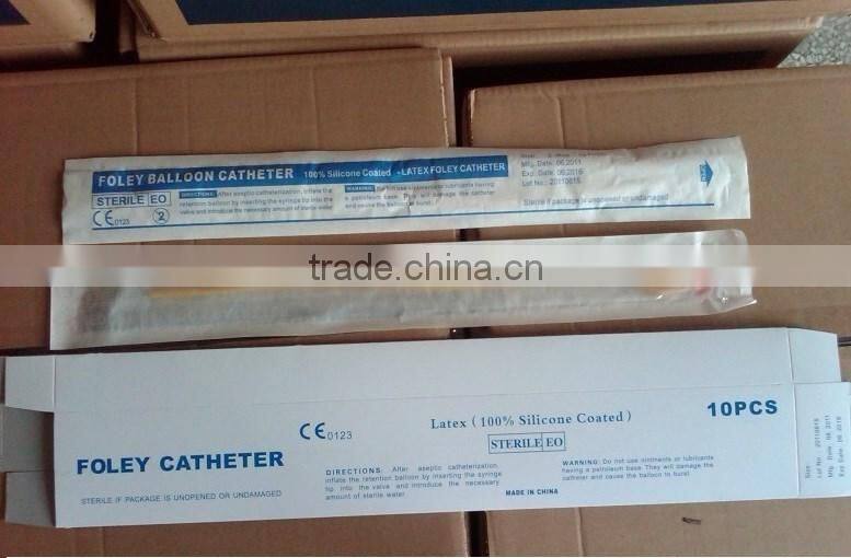 Henso 2-way Female Latex Foley Catheter