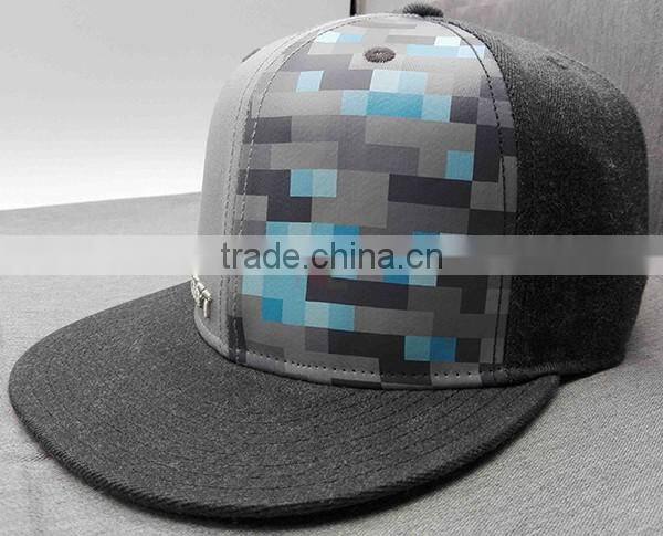 Custom 5 Panel Snapback Caps Custom Hawaii Floral Printing Snapback Cap