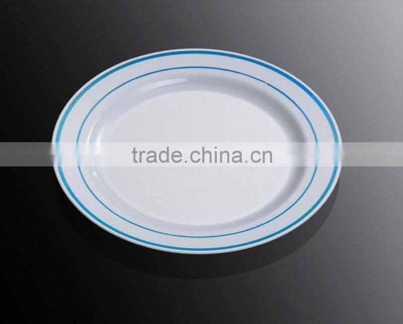 9"Plastic Round Disposable Dinner Plate