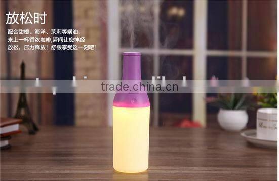 180ml ultrasonic air humidifier, mini humidifier, 2015 new products Christmas gifts