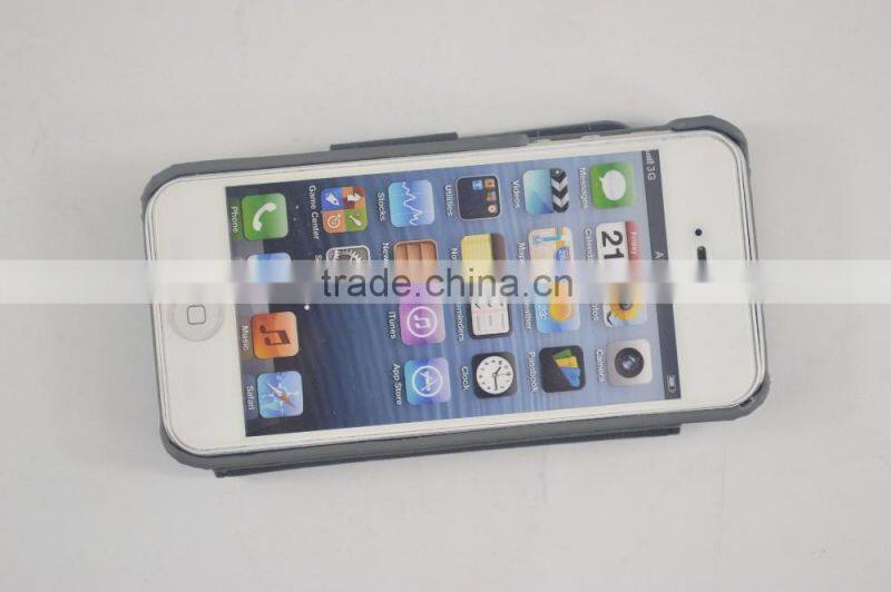 2016 Hot Sales Fashion and Simple Style Back Cover PU Leather Cases for iphone6 with Card Slots and Stand