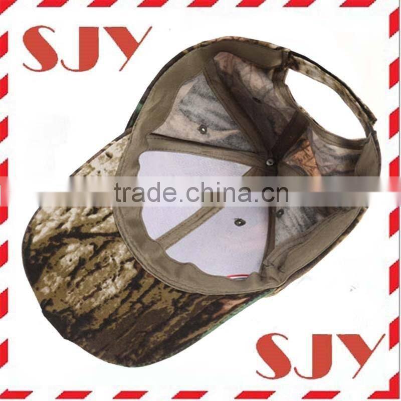 5 Lights Camo Camouflage Fishing LED Hat Caps
