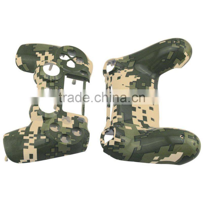 Customerized for ps4 Camo green Controller Shell Case Cover Kit for Sony PS4 - Includes Button Set, Camo green