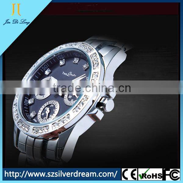 2016 Japan Quartz Movement Stainless Steel Watches Wholesale Wrist Watches