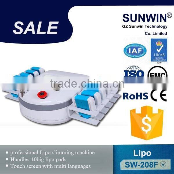 14pcs Dual Wave lipo-laser machine /lipolaser slimming weight loss machine