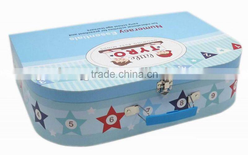 Hot Quality Customized Made paper suitcase wholesale (ZD2014-M002)