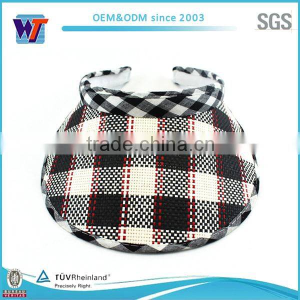 2015 Fashion PVC Sun Visor hats Character Factory cotton Sun Visor caps