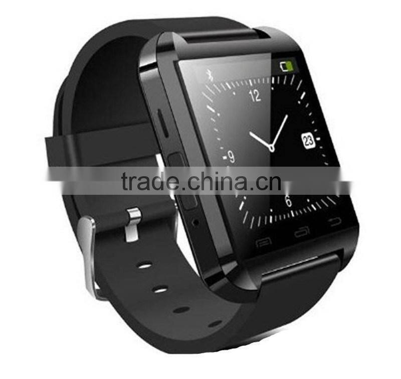 Fashion Cheap 1.48 Inch Nucleus MTK6260 CSR3.0 360MHz RAM 32MB ROM 32MB Bluetooth U8 smartwatch watches men