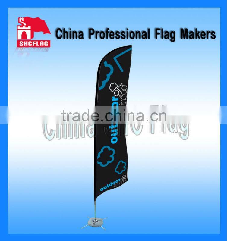 Flagpole Beach Flag And Stand For Outdoor Or Indoor