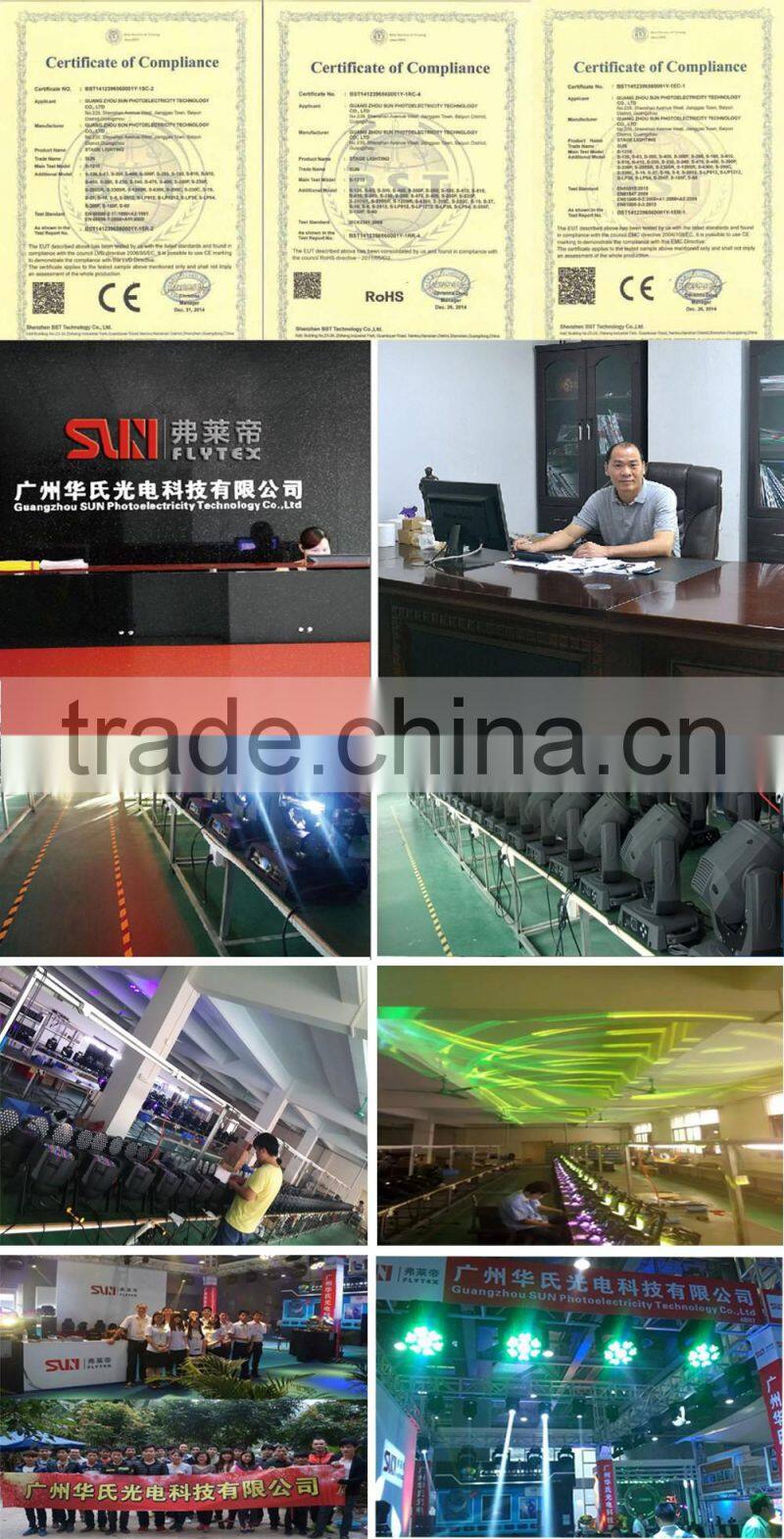 Indoor 54X3W RGBW LED Par Stage Light