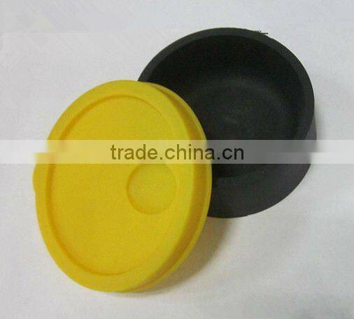 customized molded soft rubber cap making