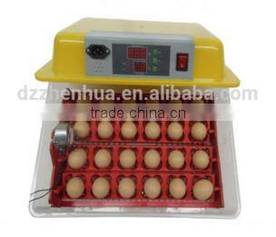 Full automatic mini chicken egg incubator ZH-24 incubator for sale