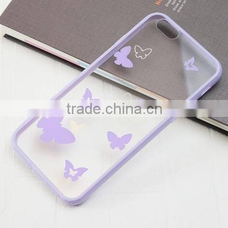 case cover for iphone 6s, snowflake phone case, mobile phone back cover, transparent phone cover