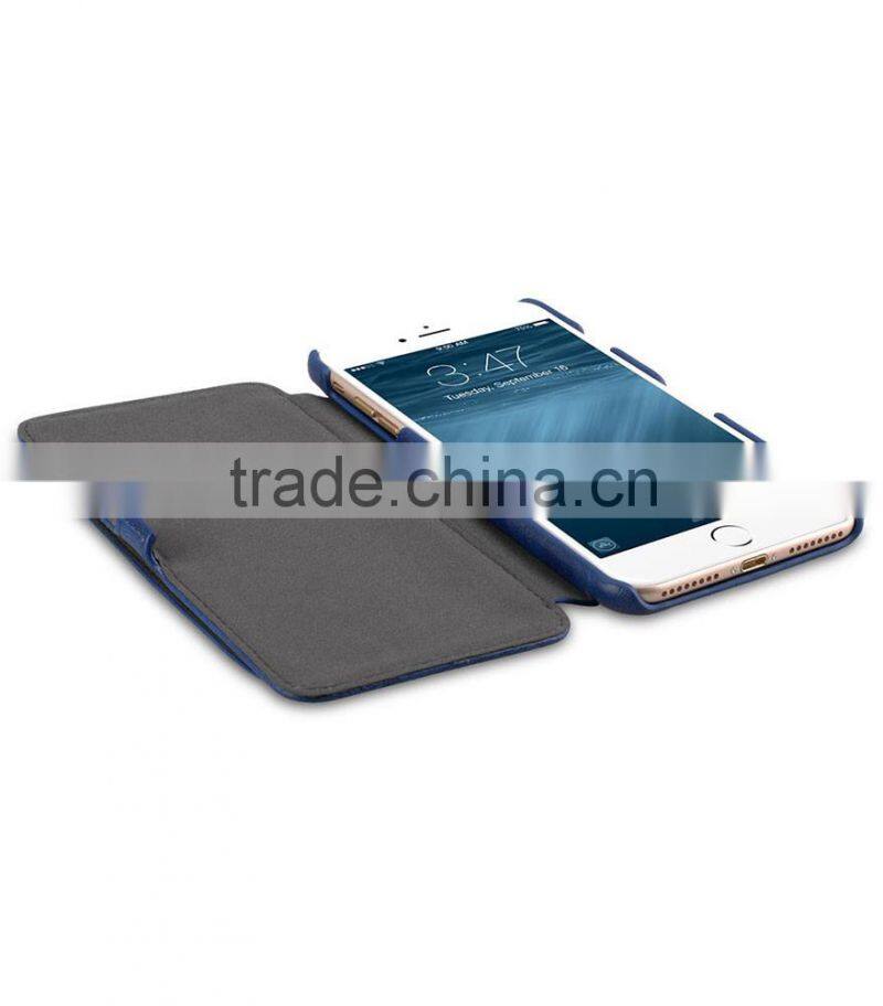 Newly Pocket Blue Book Type PU Leather Case for Apple iPhone 7 Plus(5.5")