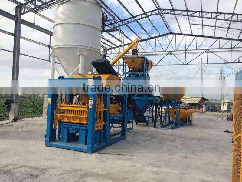Top quality and safty full automatic Construction brick machinery block making machine