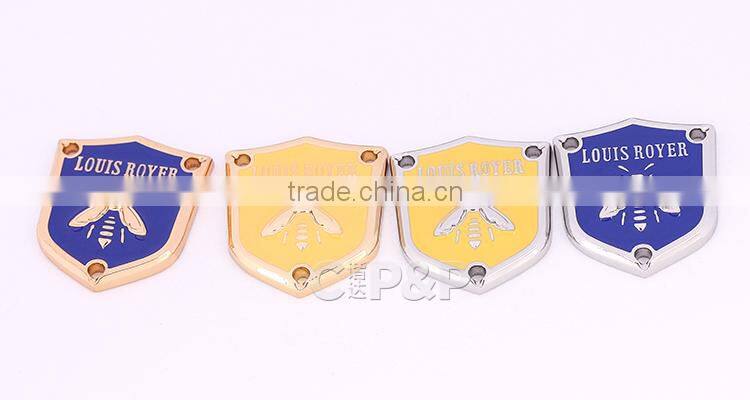 High-end quality product of sewing metal label for sweaters