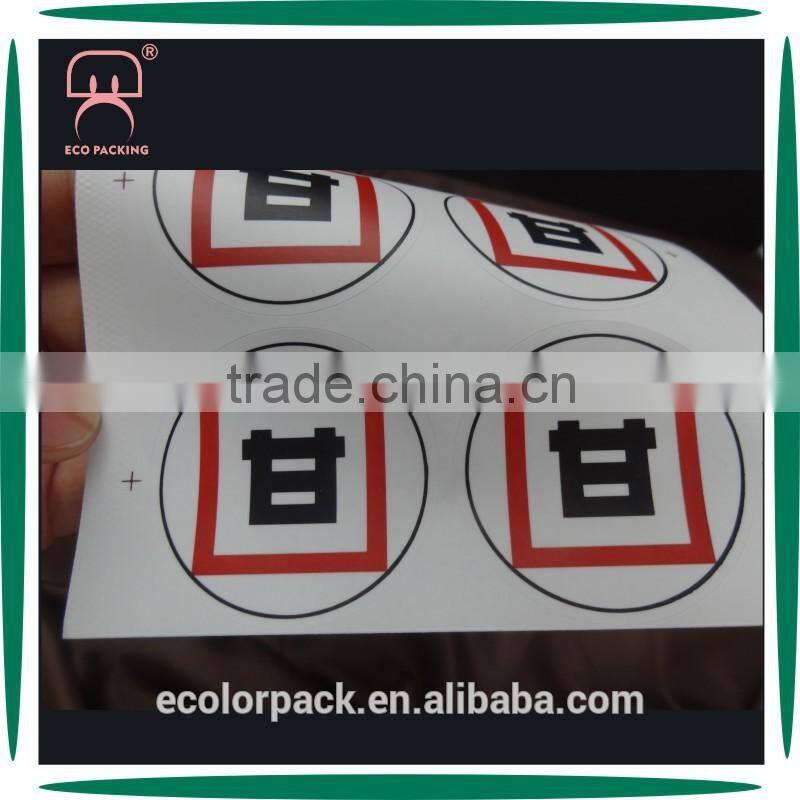 Custom Logo Wholesale Strong Adhesive Paper Sticker